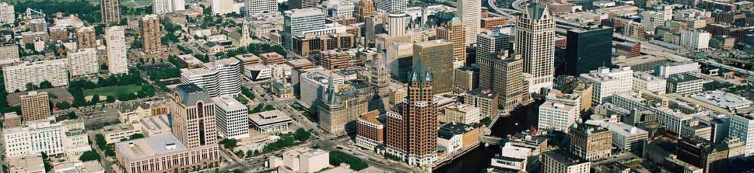 Milwaukee Downtown Aerial