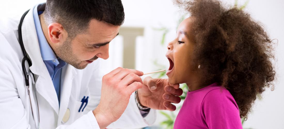 Pediatrician with Patient